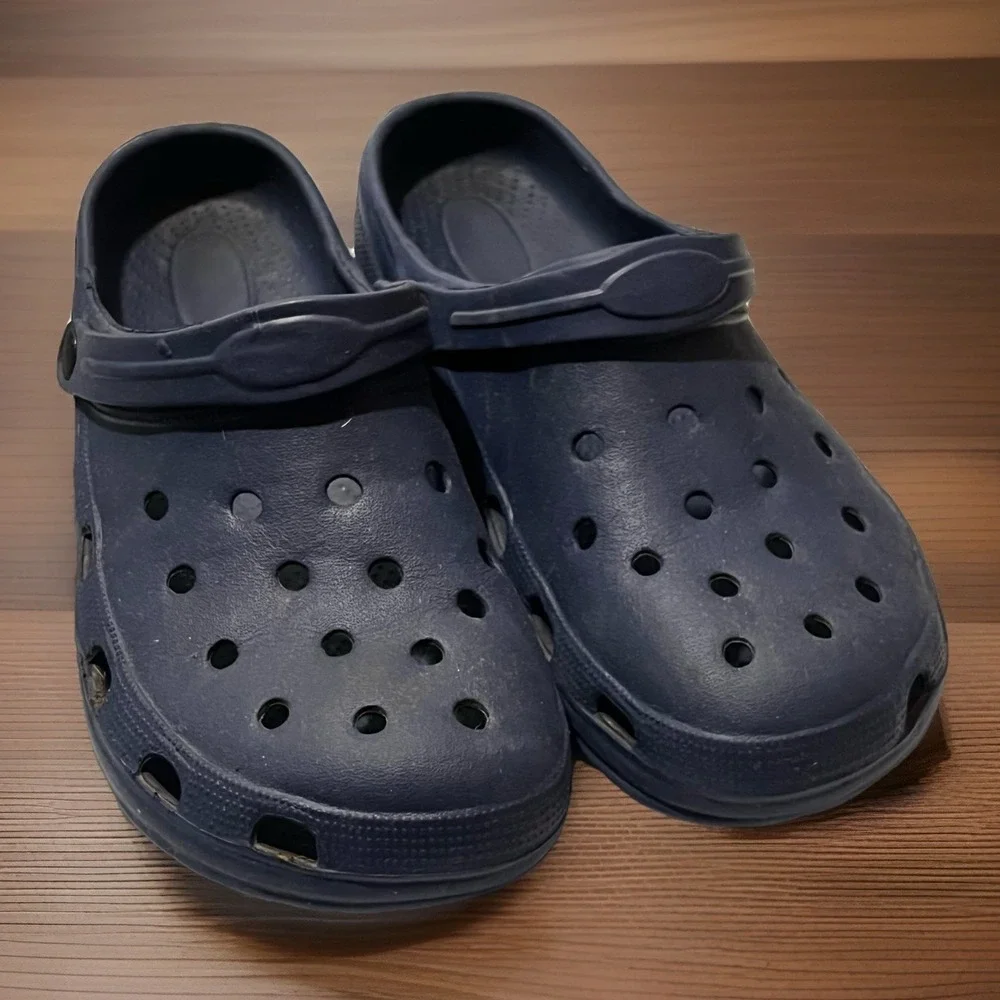 Unbranded‎ Comfort Clogs, Navy, Waterproof, Men's Size 9/10